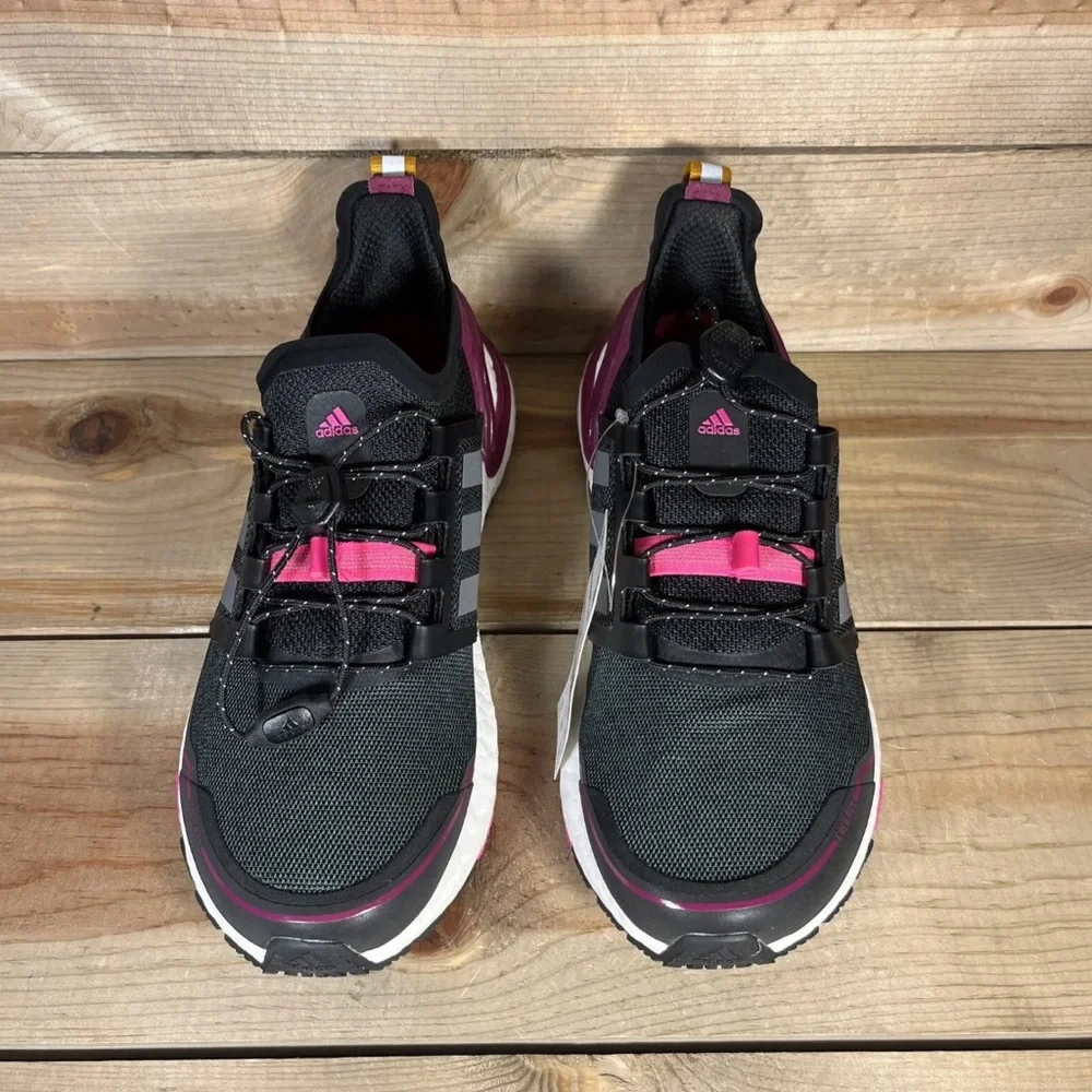 NEW Women’s Sizing - Adidas UltraBoost Cold.RDY “Black Power Berry” Shoes Q46489 - Picture 3 of 11